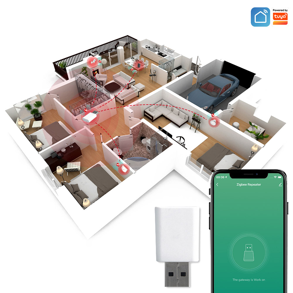 3.0 Signaal Repeater USB Exten - Zigbee Repeater Signal Extender recensie en prijs
