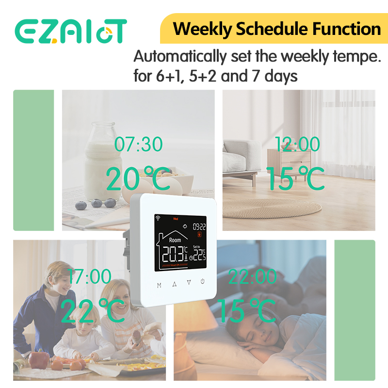 WiFi Tuya Smart Home Thermosta - Smart Thermostat Heating Floor recensie en prijs