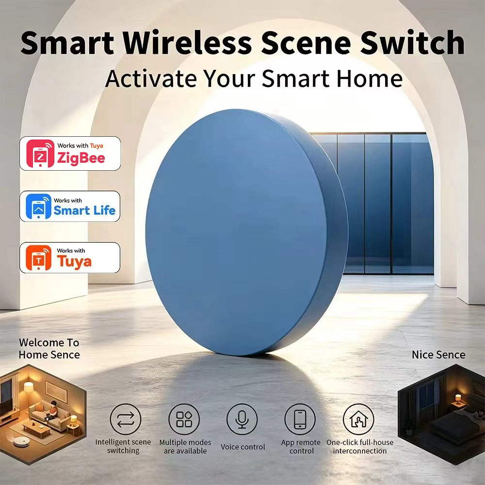 HIMOJO Zigbee Smart Scene druk - Zigbee Smart Button Scene Switch recensie en prijs