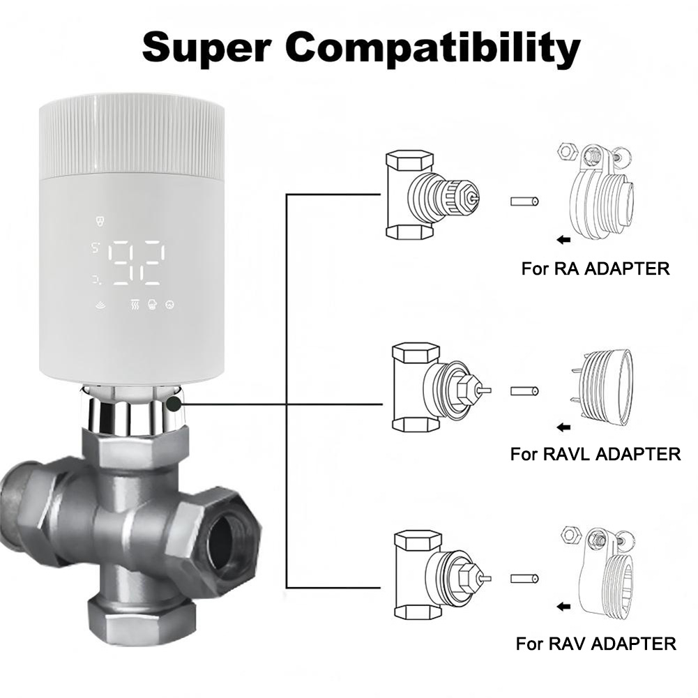 Voor temperatuurregelklepadapt - Trv Valve Adapter M30 recensie en prijs