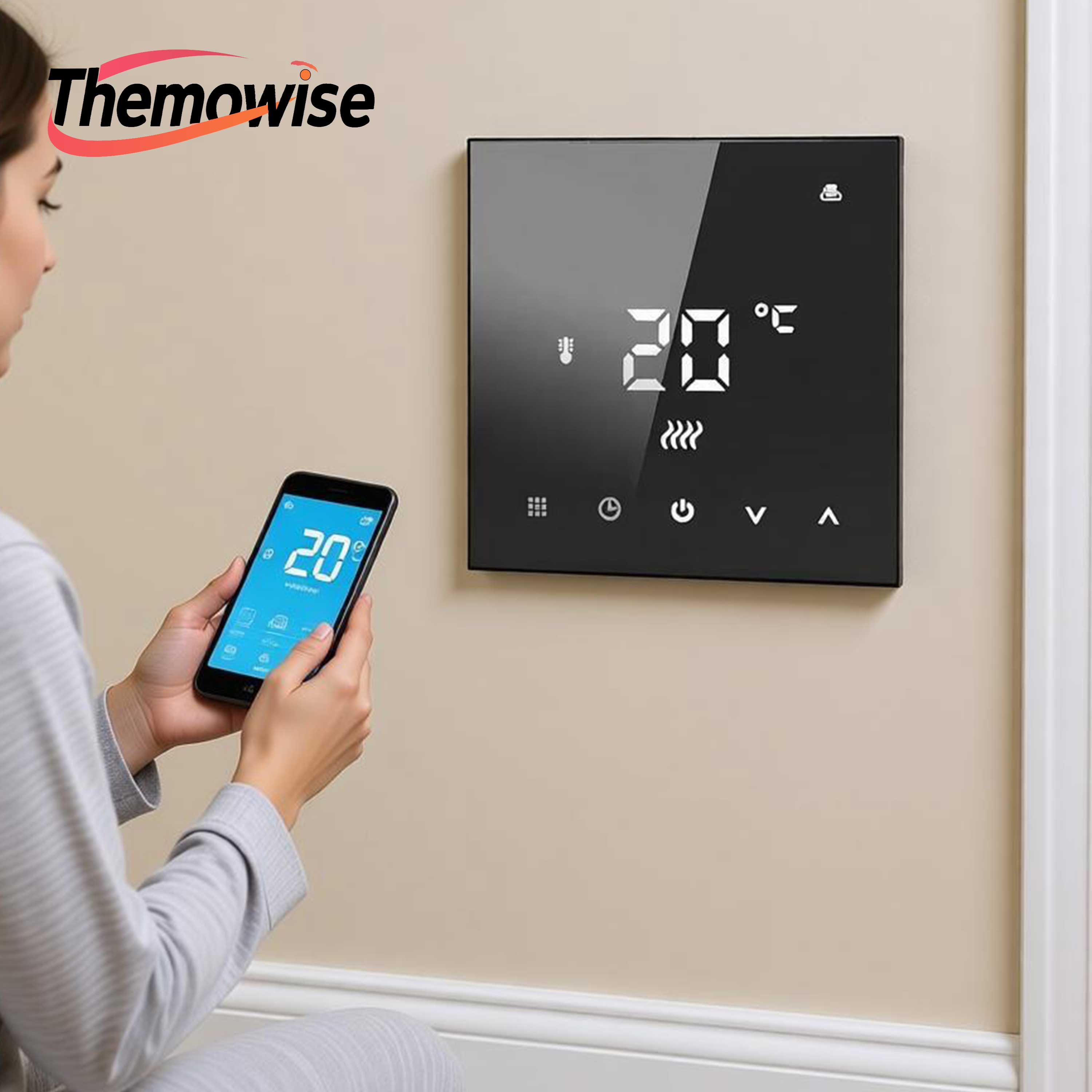 WIFI/Zigbee dubbele sensorther - Zigbee Radiator Thermostat Valve recensie en prijs