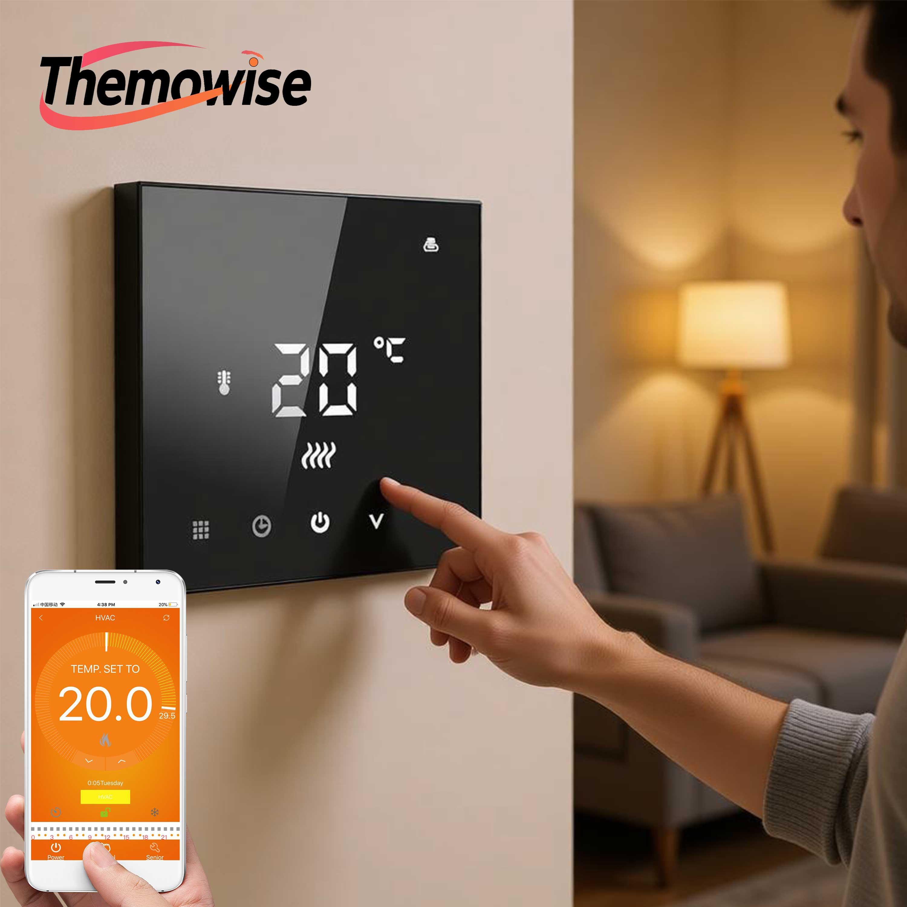 WIFI/Zigbee dubbele sensorther - Zigbee Radiator Thermostat Valve recensie en prijs