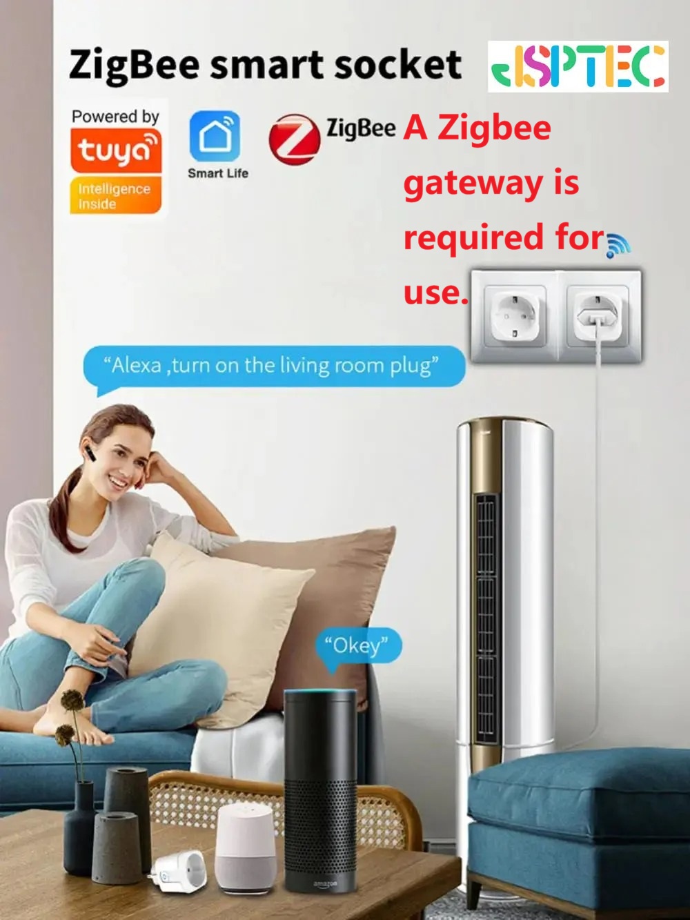 Tuya Smart Plug Zigbee EU 16A/ - Zigbee Smart Plug Energy Monitor recensie en prijs