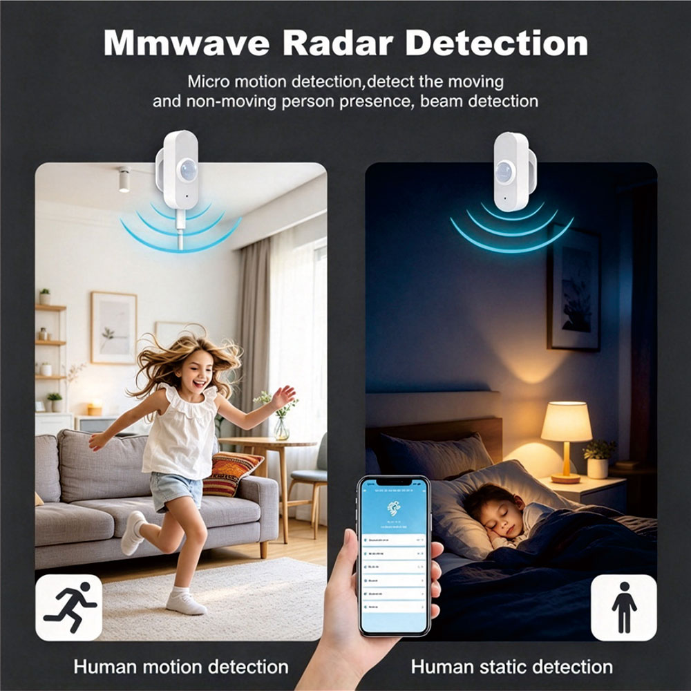 Zigbee 24G Radar Bewegingssens - Zigbee Temperature Humidity Sensor recensie en prijs