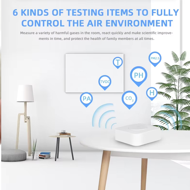 Tuya ZigBee/WiFi Luchtkwalitei - Zigbee Temperature Humidity Sensor recensie en prijs