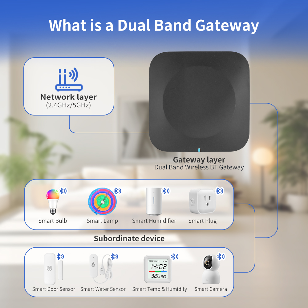 Tuya Dual-Band Bluetooth Gatew - Zigbee Gateway Hub Tuya recensie en prijs